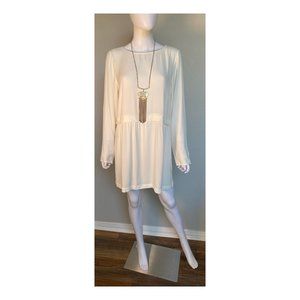 J.Jill White, Long-Sleeved Dress